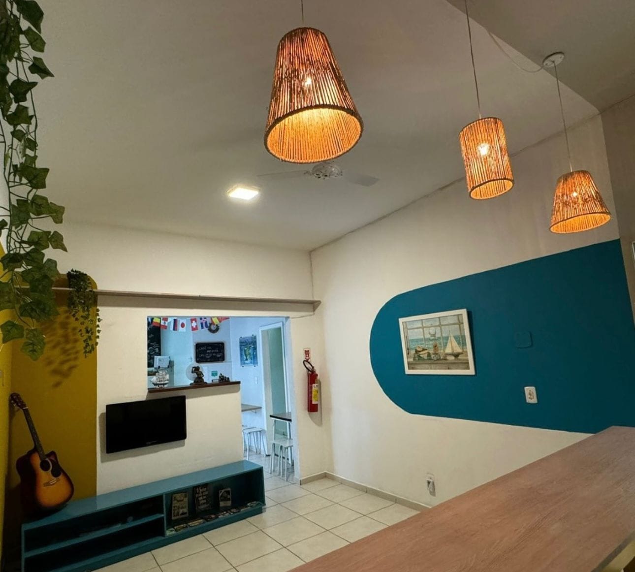 Lounge 1 da Pousada Vila Praiana